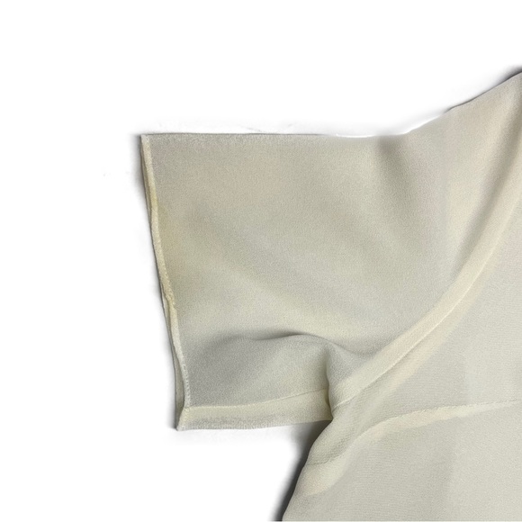 Carina Fashion vintage women’s size 2XL white kimono buttonless open blouse - Picture 4 of 6